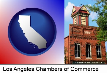 the Chamber of Commerce building in Madison, Georgia in Los Angeles, CA